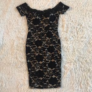 Agaci bodycon sexy lace dress size small